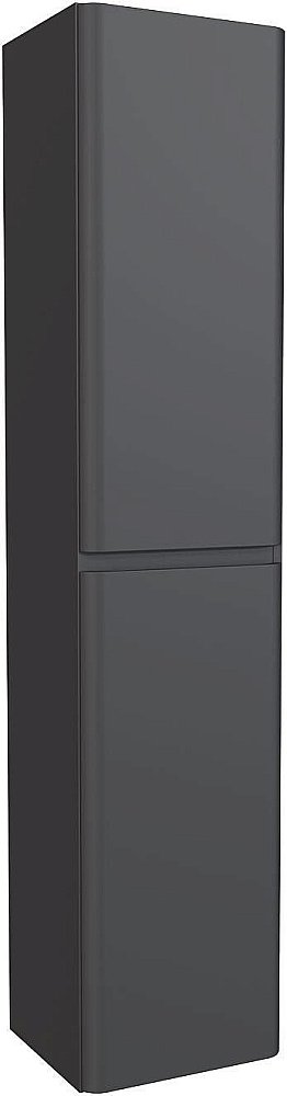 Пенал Aquanet Эмбер 330472 35 черный матовый для ванной в интернет-магазине сантехники Sanbest