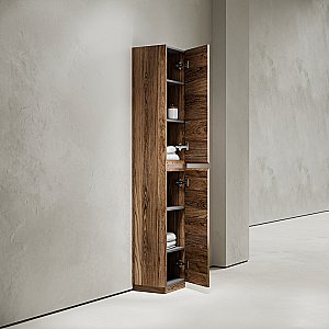 Пенал Sancos Libra Floor PLB35FECH дуб чарльстон для ванной в интернет-магазине сантехники Sanbest