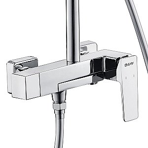 Душевая система Black&White Universe UK8500C хром купить в интернет-магазине сантехники Sanbest