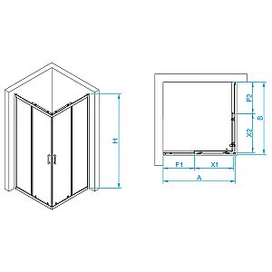 Душевая система RGW Shower Panels SP-6143-01 50140801-01 хром купить в интернет-магазине сантехники Sanbest