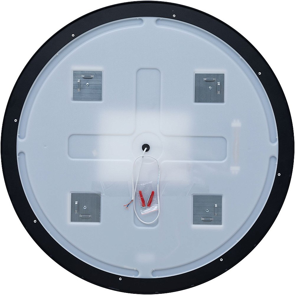 Зеркало Aquanet Тренд 80 черный в ванную от интернет-магазине сантехники Sanbest