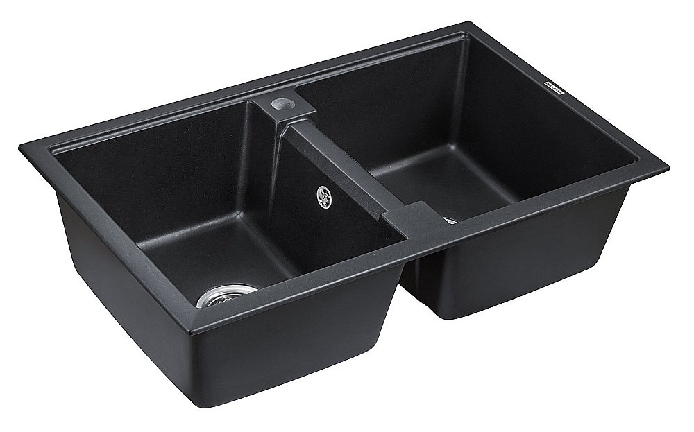 Мойка кухонная Paulmark Zwilling PM238150-BLM купить в интернет-магазине сантехники Sanbest