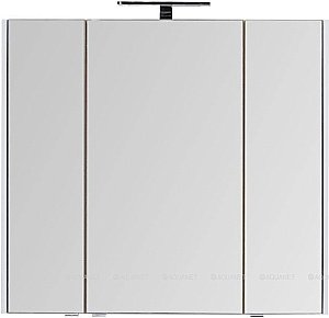 Зеркальный шкаф Aquanet Августа 100 дуб сонома купить в интернет-магазине сантехники Sanbest