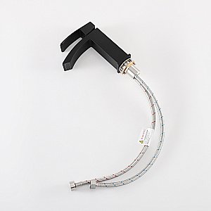 Смеситель для раковины GID Victoria L120BMK черный матовый купить в интернет-магазине сантехники Sanbest