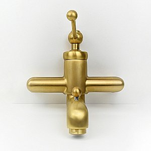 Смеситель для ванны PAINI Duomo 88PJ105 золото матовое купить в интернет-магазине сантехники Sanbest