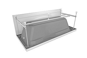 Ванна акриловая Loranto VANCOUVER CS00064832 170х75 белая купить в интернет-магазине Sanbest