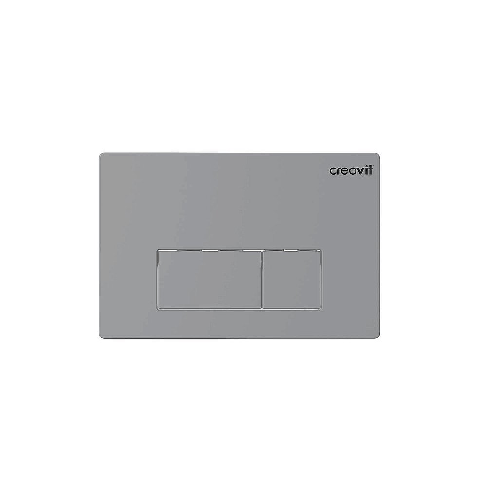 Кнопка для инсталляции Creavit ARC GP8003.00 хром матовая купить в интернет-магазине сантехники Sanbest