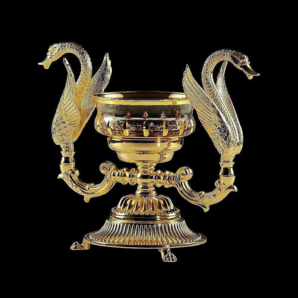 Мыльница Migliore Luxor 26219 прозрачное стекло/золото купить в интернет-магазине сантехники Sanbest