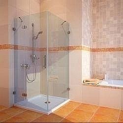 Душевой уголок Gutewetter LUX SQUARE GK-003 левый 100 купить в интернет-магазине Sanbest