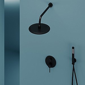 Душевая система Sancos Select SC3003MB черная матовая купить в интернет-магазине сантехники Sanbest