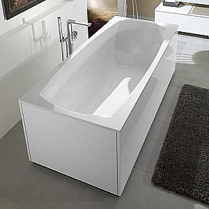 Ванна из искусственного камня Marmo Bagno Элза 170х75 MB-Э170-75 белая купить в интернет-магазине Sanbest
