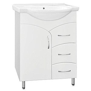 Тумба с раковиной Style Line Эко Стандарт №22 65 для ванной в интернет-магазине Sanbest