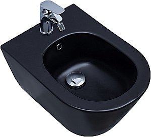 Биде подвесное Aquanet Lake 316464 черный матовый купить в интернет-магазине Sanbest