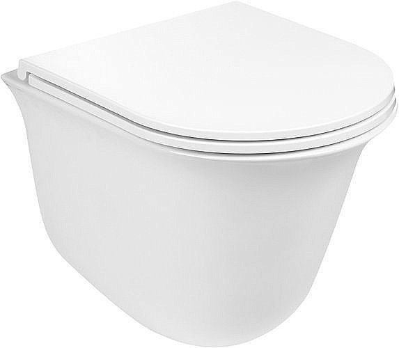 Унитаз подвесной WeltWasser TELBACH 004 GL-WT белый глянец купить в интернет-магазине Sanbest