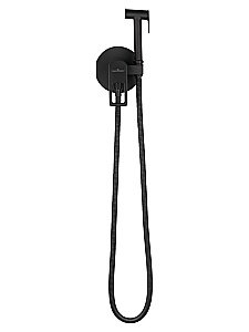 Смеситель с гигиеническим душем встраиваемый WONZON & WOGHAND FRAME, Черный матовый (WW-88829010-MB) купить в интернет-магазине сантехники Sanbest