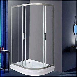 Душевой уголок WeltWasser WW500 С 120/90/189 XL стекло прозрачное/профиль хром матовый купить в интернет-магазине Sanbest