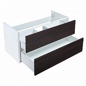 Тумба с раковиной Акватон Брук 80 2 ящика дуб феррара для ванной в интернет-магазине Sanbest