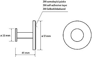 Крючок Bemeta OMEGA 104206272 хром купить в интернет-магазине сантехники Sanbest