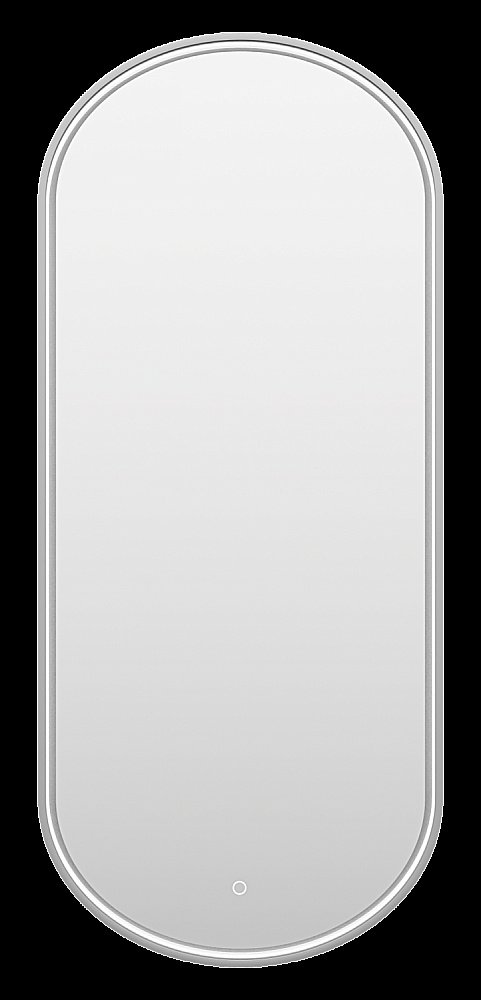 Зеркало Misty SATURN 115x50 платина в ванную от интернет-магазине сантехники Sanbest