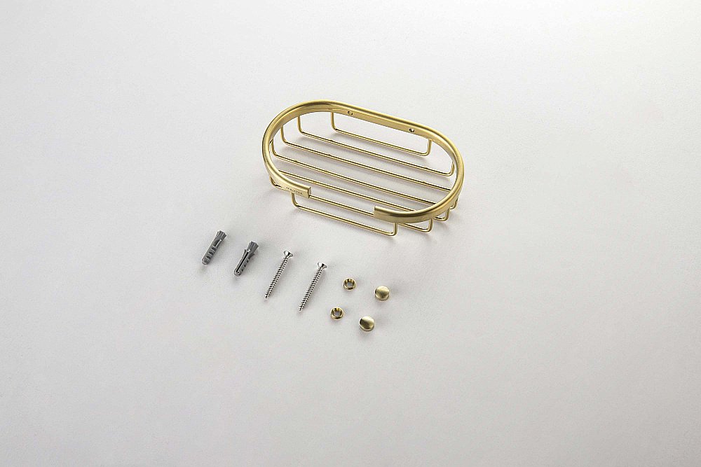 Мыльница Aquatek AQ4956BG золото шлифованное купить в интернет-магазине сантехники Sanbest