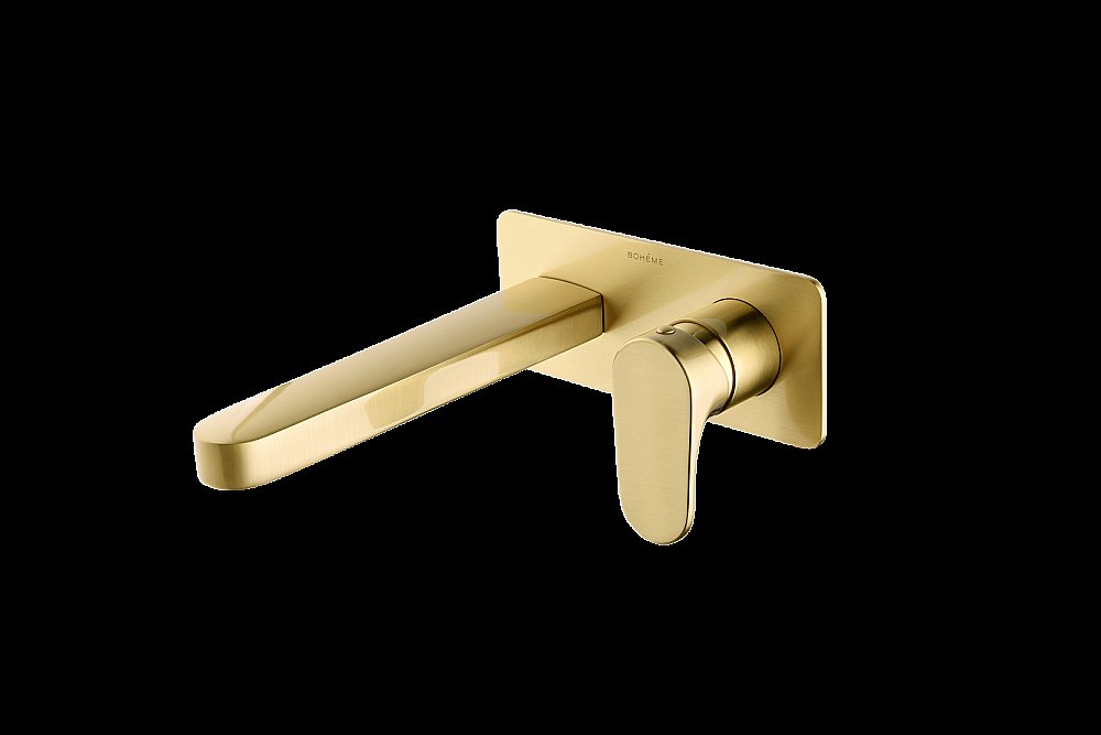 Смеситель для раковины Boheme Spectre 455-MG золото матовое купить в интернет-магазине сантехники Sanbest