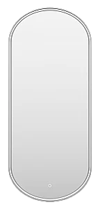 Зеркало Brevita SATURN 115x50 платина в ванную от интернет-магазине сантехники Sanbest