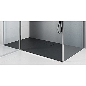 Душевой поддон Excellent Lavano 90x80 черный купить в интернет-магазине Sanbest