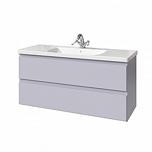 Тумба с раковиной Caprigo Forte 120 два ящика, цвет на выбор для ванной в интернет-магазине Sanbest