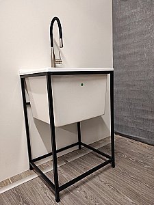 Раковина Kerasan Aquadom 60 029401*1 белая купить в интернет-магазине Sanbest