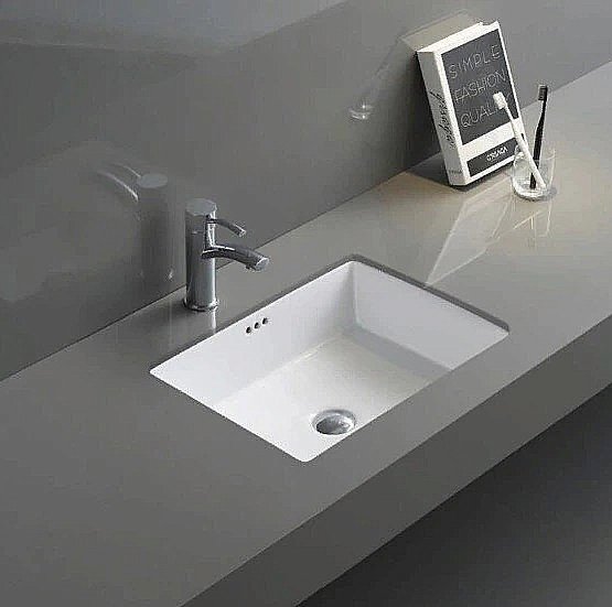 Раковина Gid Integrado 61 Yj832 71152 белая купить в интернет-магазине Sanbest