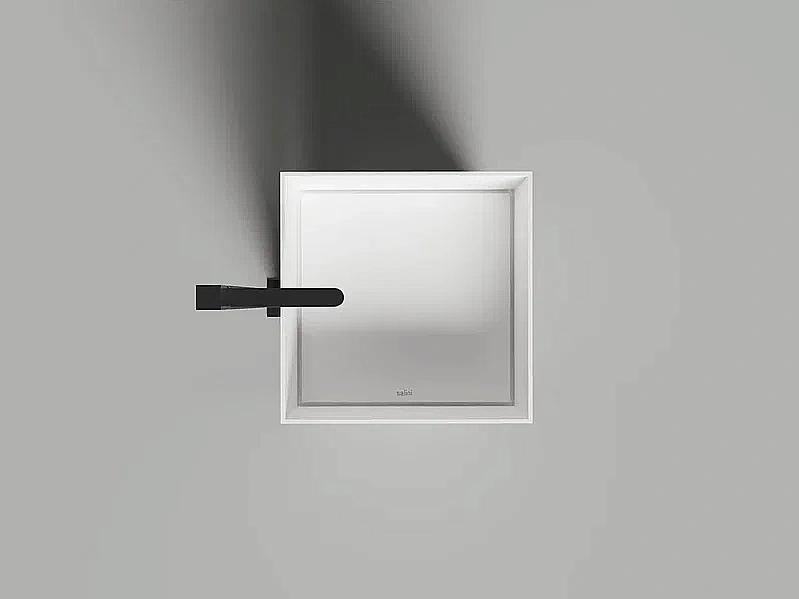 Раковина Salini ARMONIA SQUARE 01 S-Sense 130511G 45 белая купить в интернет-магазине Sanbest