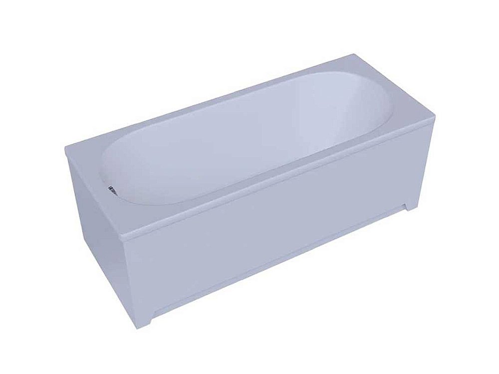Ванна акриловая Aquatek Оберон 160x70 OBR160-0000086 белая купить в интернет-магазине Sanbest