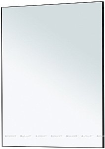 Зеркало De Aqua Сильвер 261670 60 черный в ванную от интернет-магазине сантехники Sanbest