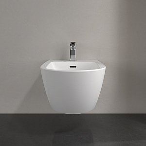 Биде подвесное Villeroy&Boch Subway 3.0 447000RW белый матовый купить в интернет-магазине Sanbest
