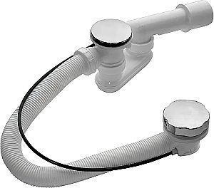 Слив-перелив для ванны Villeroy&Boch U90960461 хром купить в интернет-магазине сантехники Sanbest