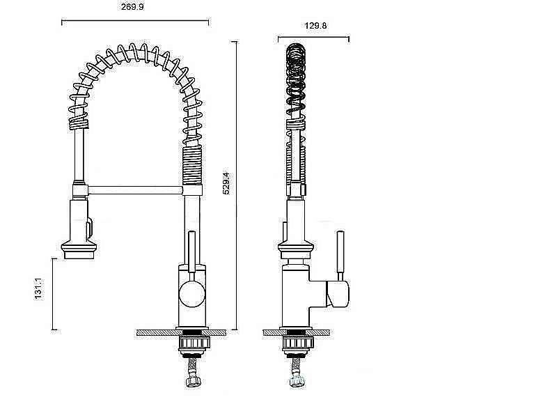 Смеситель для кухни Schein Kitchen 50302/1059024 купить в интернет-магазине сантехники Sanbest