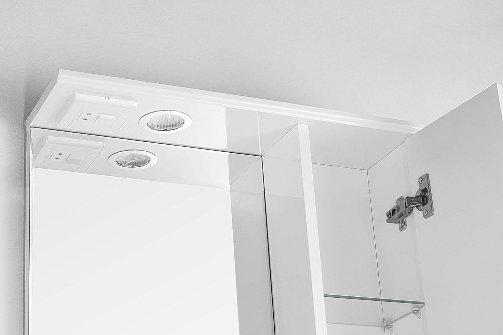 Зеркало со шкафом Style Line Олеандр-2 55/С в ванную от интернет-магазине сантехники Sanbest