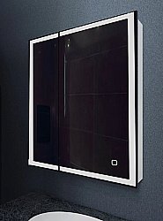 Зеркальный шкаф 2 створки Mixline Минио 547084 70 правый купить в интернет-магазине сантехники Sanbest