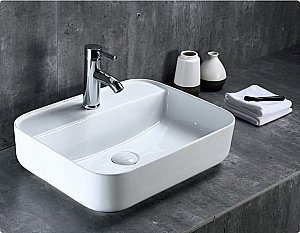 Раковина накладная Belbagno 50 BB1321 белая купить в интернет-магазине Sanbest