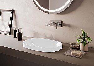 Раковина VitrA Frame 56 5652B403-0016 белая купить в интернет-магазине Sanbest