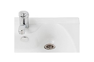 Раковина на стиральную машину Кувшинка Юни 50 белая купить в интернет-магазине Sanbest