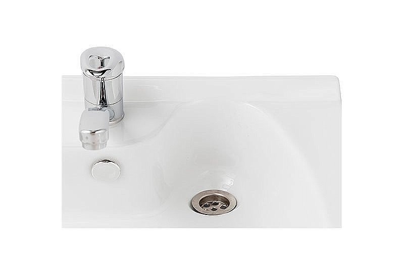 Раковина на стиральную машину Кувшинка Юни 50 белая купить в интернет-магазине Sanbest