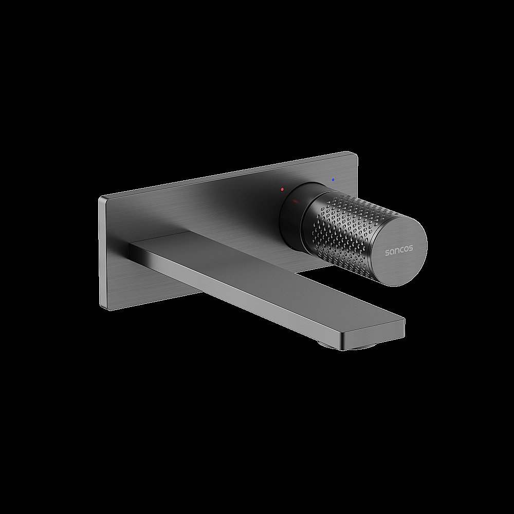 Смеситель для раковины Sancos Nexus SC9013GG вороненая сталь купить в интернет-магазине сантехники Sanbest