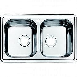 Кухонная мойка &quot;шелк&quot; IDDIS Strit STR78S2i77 купить в интернет-магазине сантехники Sanbest