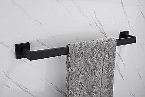 Полотенцедержатель Boch Mann CR-F25-H02MB BM10658 черный матовый купить в интернет-магазине сантехники Sanbest