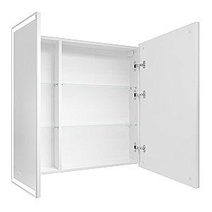 Зеркальный шкаф Grossman Меркадо 70 207008 белый купить в интернет-магазине сантехники Sanbest