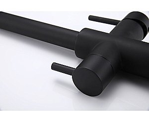 Смеситель для кухни Paulmark Lange La214212-AN антрацит купить в интернет-магазине сантехники Sanbest