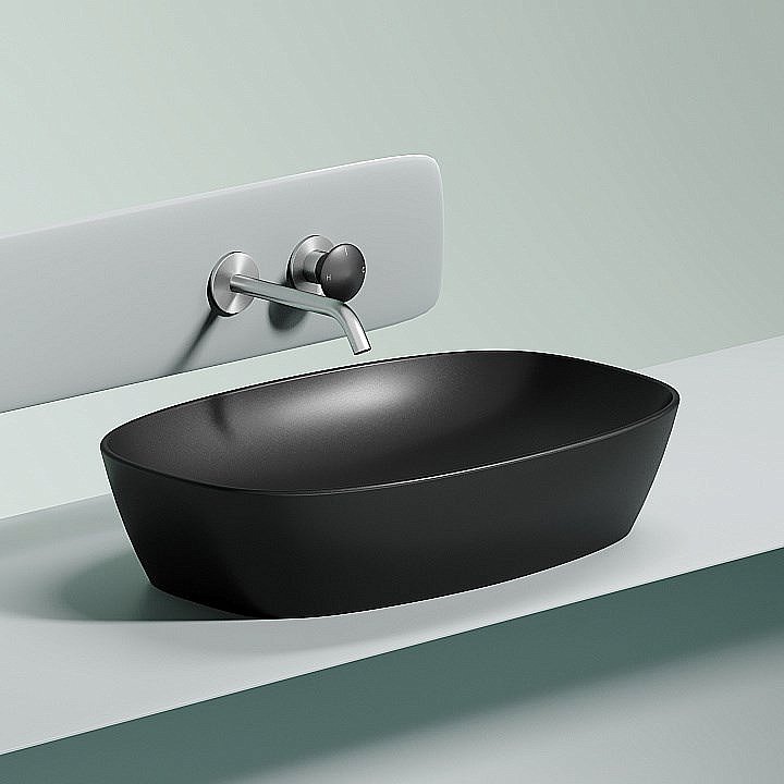 Раковина Ceramica Nova Element 60 CN6049MB черная матовая купить в интернет-магазине Sanbest