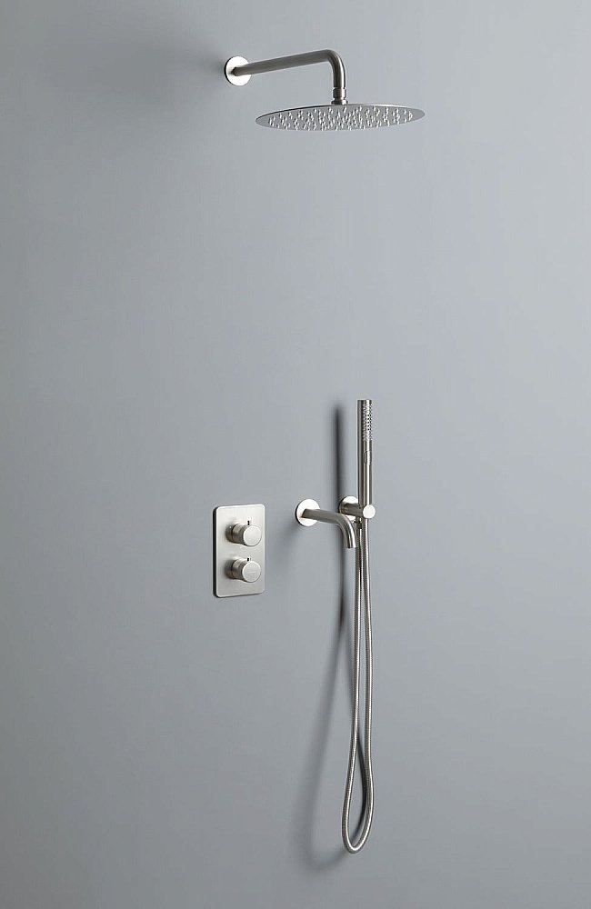 Душевая система Allen Brau Priority 5.31014-BN купить в интернет-магазине сантехники Sanbest