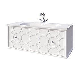 Тумба под раковину с 1 ящиком Caprigo Caprice 100 купить в интернет-магазине сантехники Sanbest